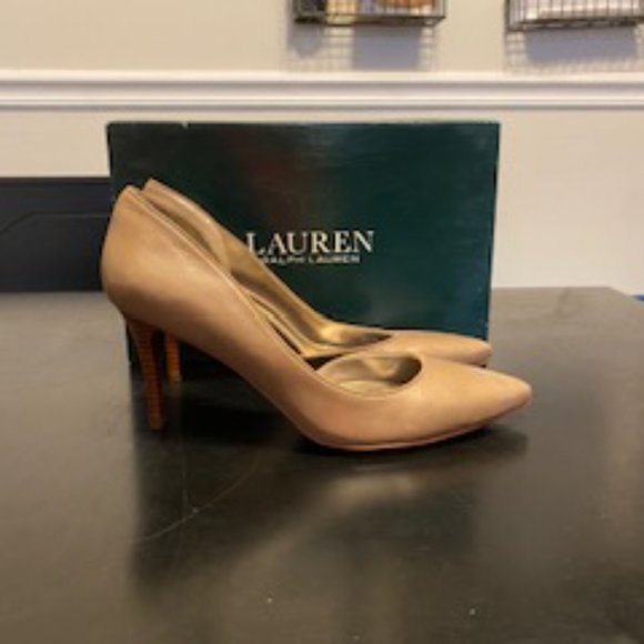 Ralph Lauren High Heels, NIB, Gorgeous!!! Size 9.5 - Picture 2 of 6